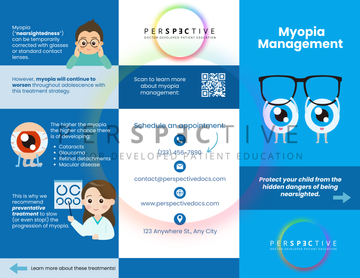 myopia control brochure patient education perspective docs