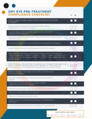 dry eye pre treatment compliance checklist for optometrists dry eye clinic ipl intense pulsed light therapy radiofrequency perspective docs