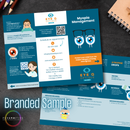 branded sample of myopia control trifold patient education for parents perspective docs