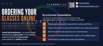 optical dispensary card for ordering glasses online