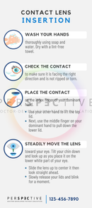 contact lens insertion and removal guides with step by step instructions for new contact lens wearers optometry office perspective docs
