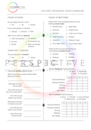 patient health questionnaire for optometry office patient intake form doctors office ophthalmology perspective docs 