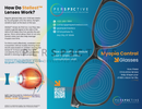 myopia control glasses brochure, stellest lenses, myopic, optometry 
