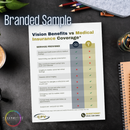 branded vision benefits vs medical insurance printable for optometrists optometry office ophthalmology perspective docs 
