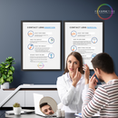 poster contact lens insertion and removal printable for optometrists contact lens training optical doctor office perspective docs