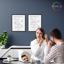 poster contact lens insertion and removal printable for optometrists contact lens training optical doctor office perspective docs