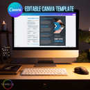 customizable dry eye treatment brochure for optometrists with treatment plan of home remedies and in office perspective docs editable canva template