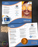 custom design sample for perspective docs optometry office forms intake forms patient education brochures customized for eye doctor branding