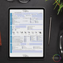 condensed modern patient intake form for optometrists optometry office ophthalmology doctors office patient questionnaire form perspective docs