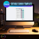 vision benefits vs medical insurance printable for optometrists optometry office ophthalmology perspective docs editable canva template