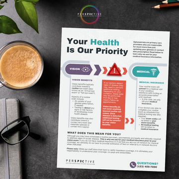 vision benefits vs medical insurance printable for optometrists perspective docs